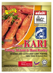 Shop Online ADABI Rempah Kari Udang, Ketam & Ikan Kering 