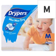 Shop Online Drypers Wee Wee Dry Disposable Diapers M 6 