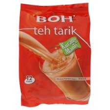 Shop Online BOH 3 in 1 Teh Tarik Kurang Manis Instant Milk Tea Beverage