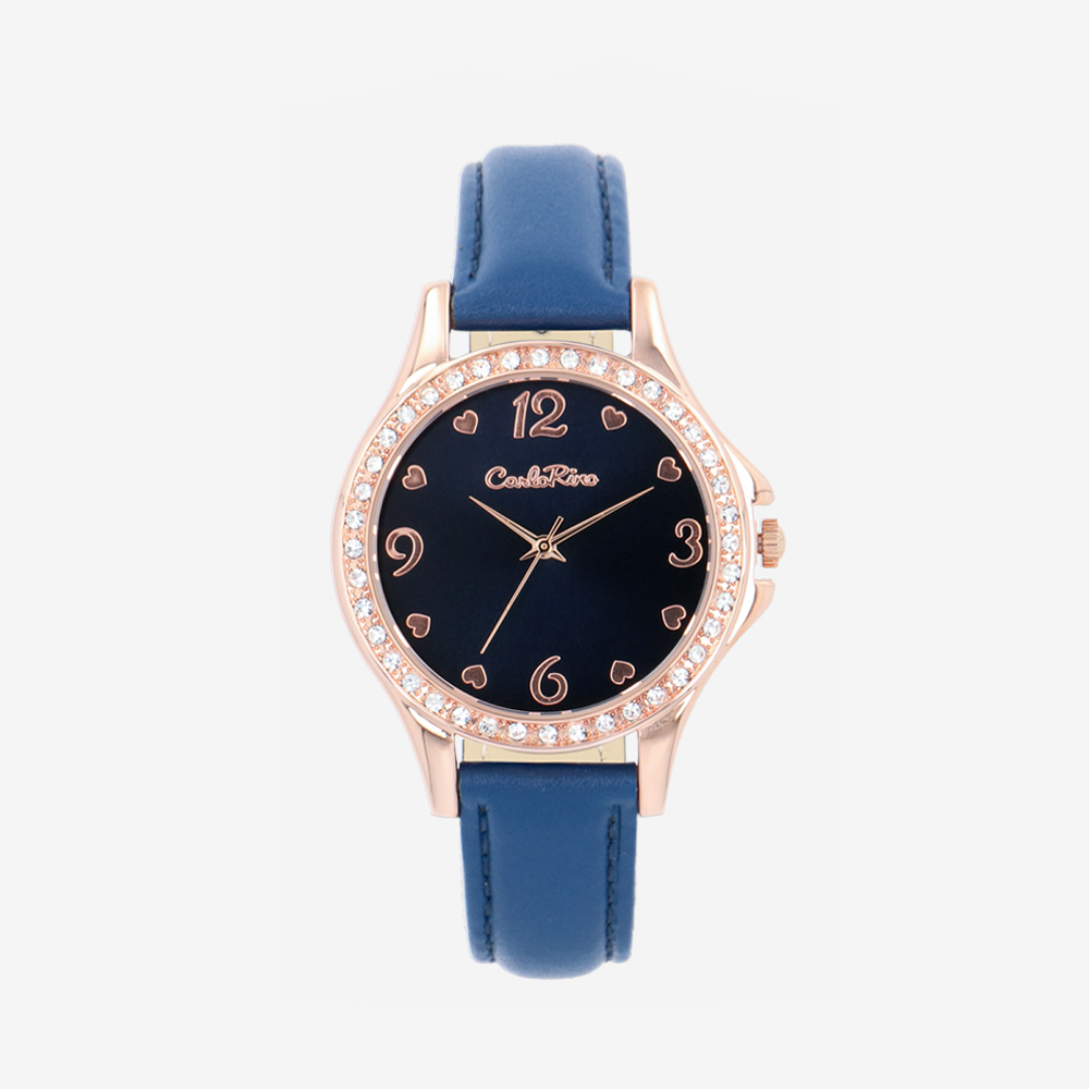 Shop Online Gift Of Time Leather Strap Timepiece - Kedai 