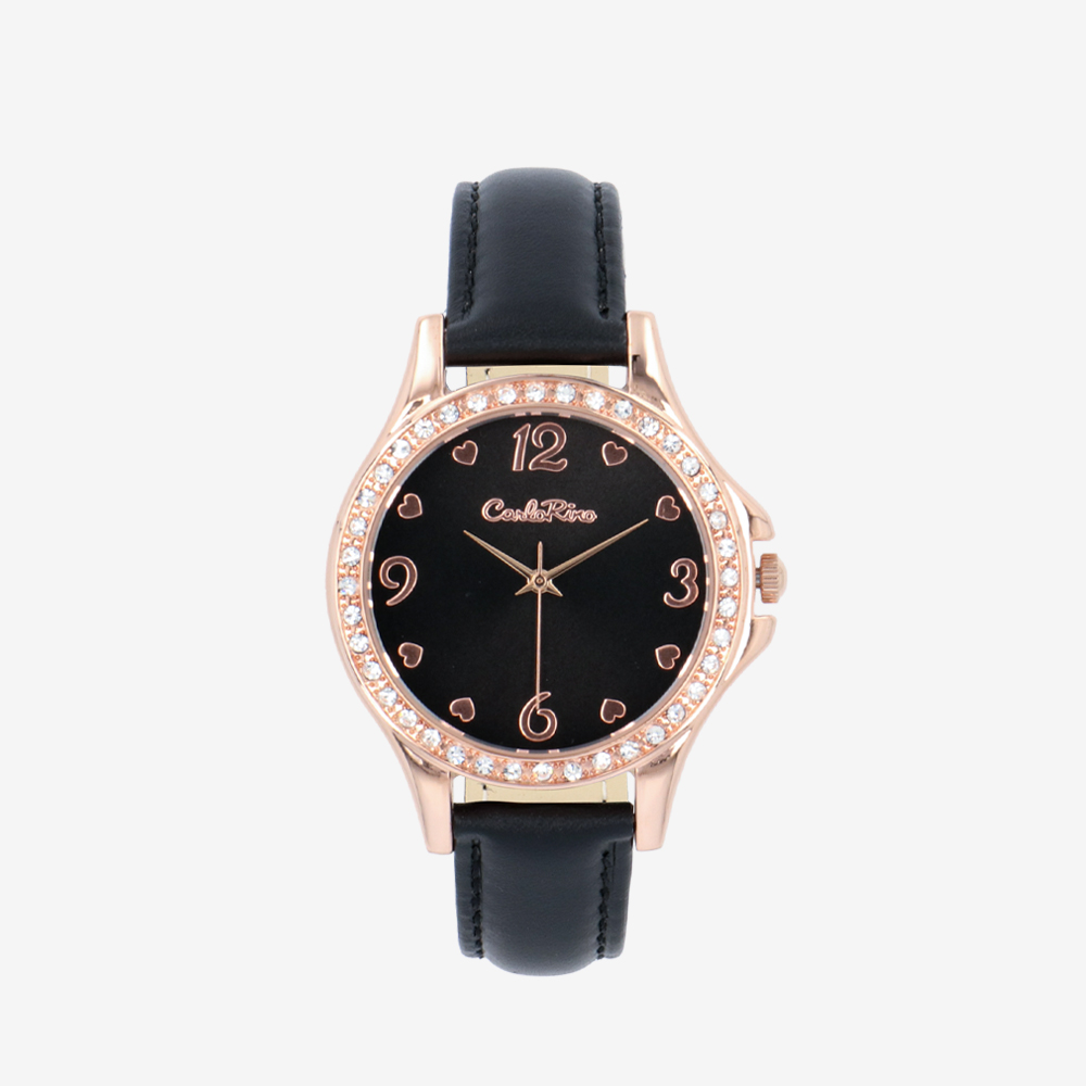 Shop Online Gift Of Time Leather Strap Timepiece - Kedai 