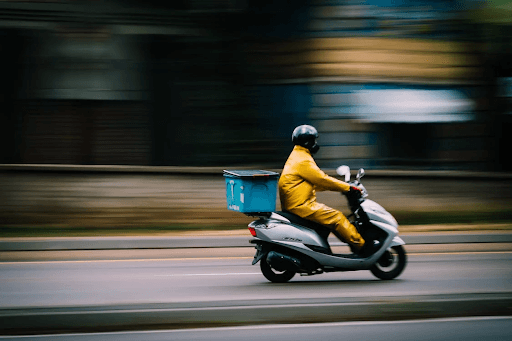 Delivery Rider: Safety From The Unexpected